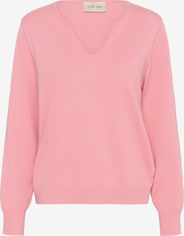 CreamPulover 'Dela' - roza boja: prednji dio