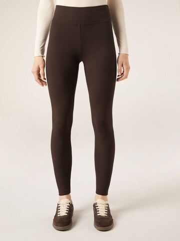 CALZEDONIA Skinny Leggings in Braun: Vorderseite