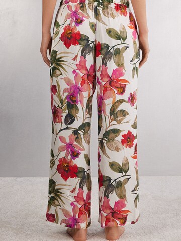 INTIMISSIMI Full Length Pants 'IMAGINARY JOURNEY' in Weiß