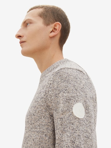 Pull-over TOM TAILOR en beige