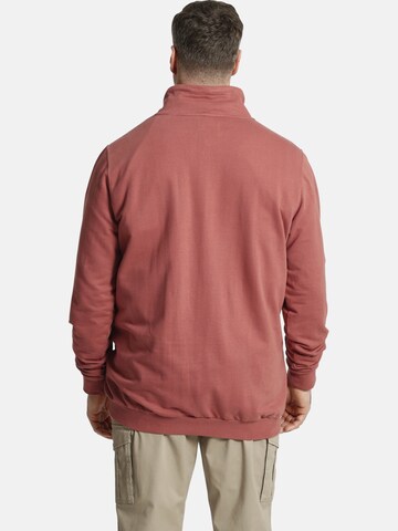 Charles Colby Sweatshirt 'Earl Manners' in Red