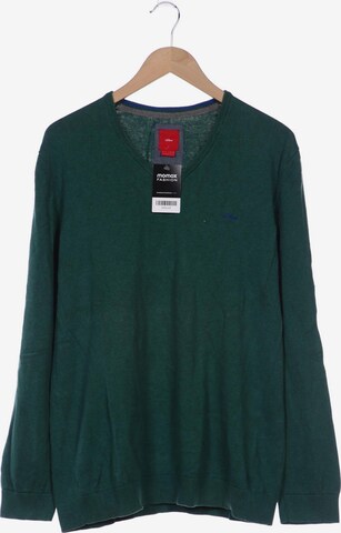 s.Oliver Sweater & Cardigan in XL in Green: front