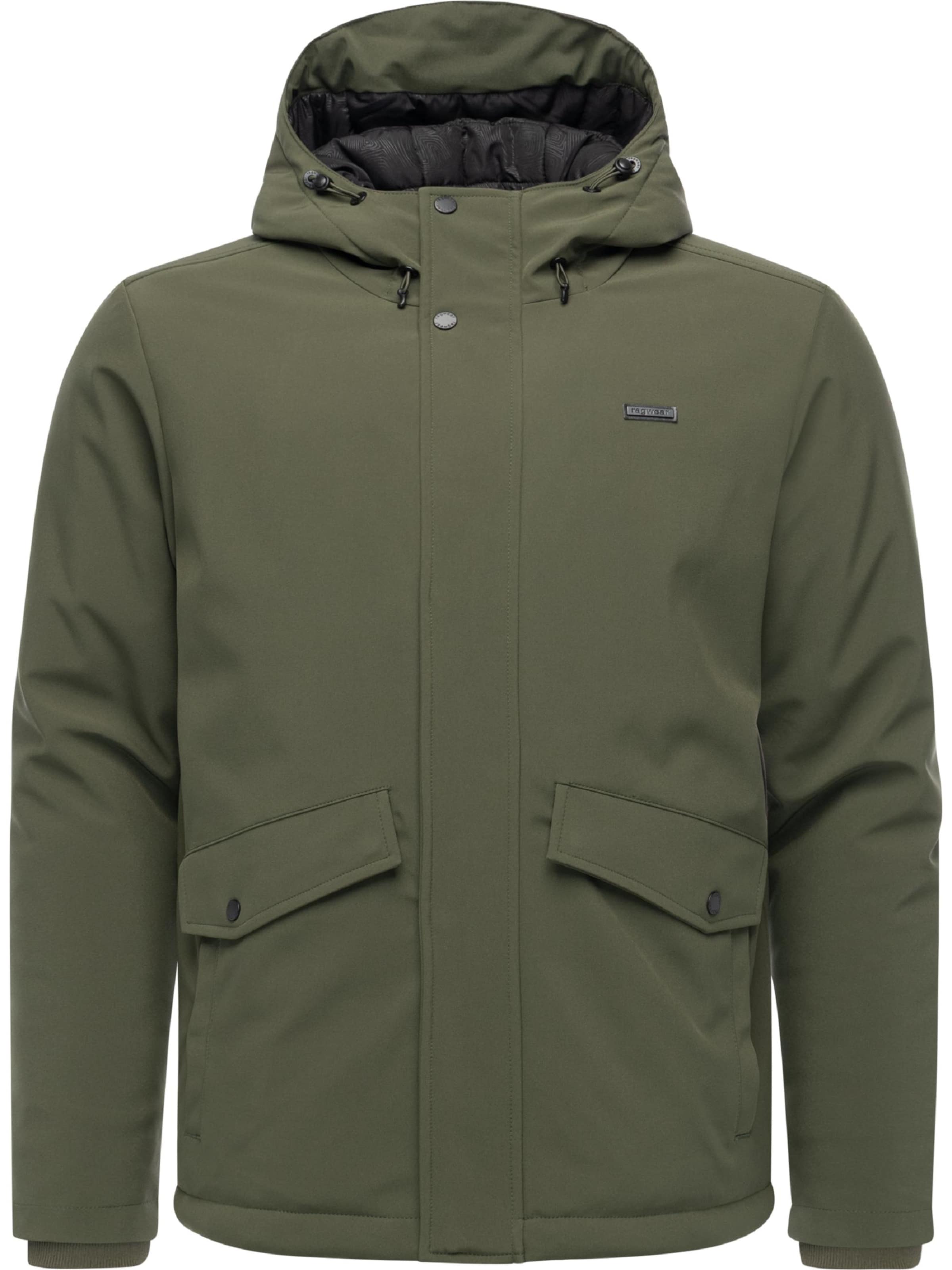 Ragwear Jacke 'Shellis' in Grün: Vorderseite