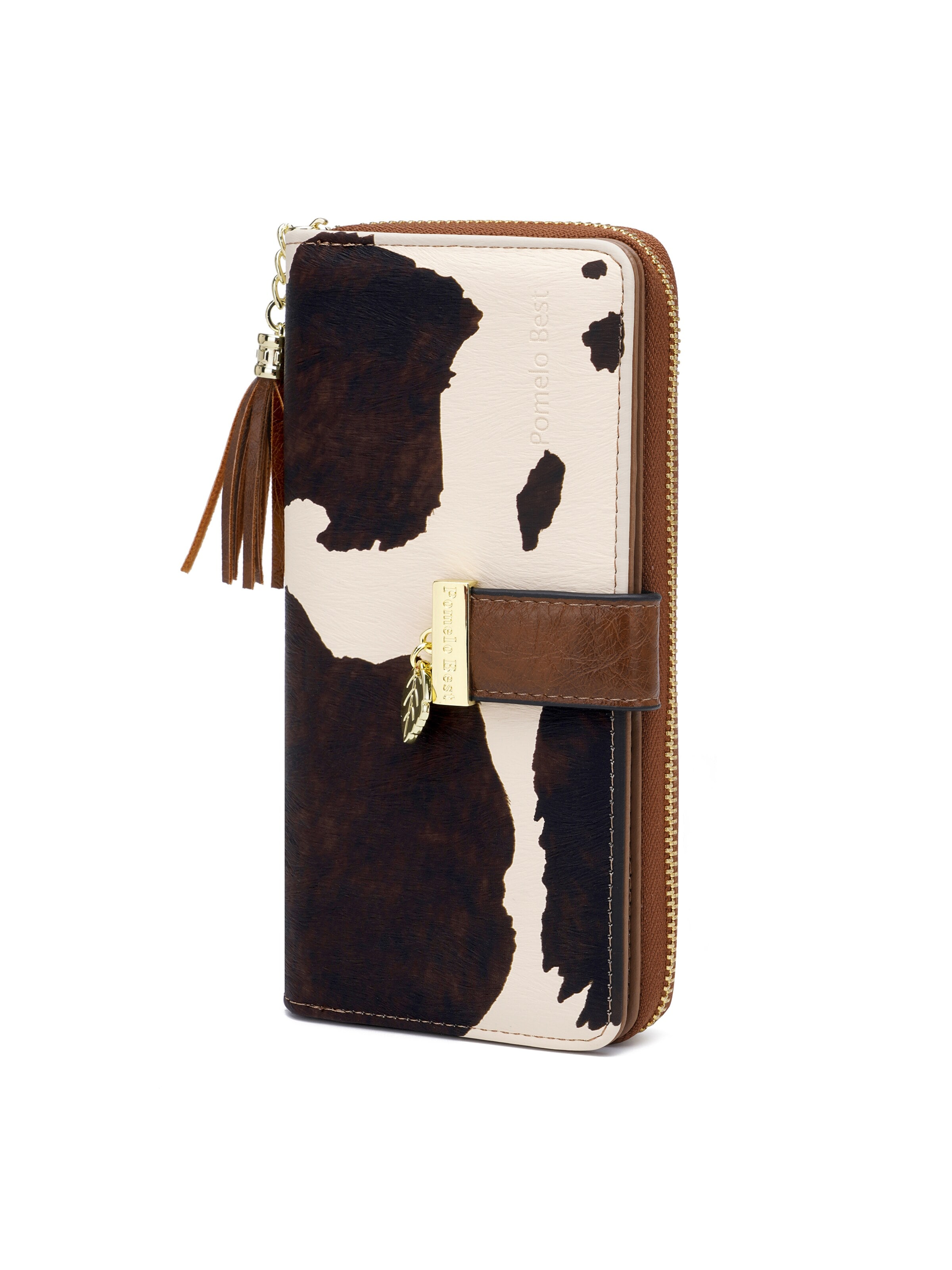 Pomelo Best Wallet 'Pomelo Best Portemonnaie Damen Klassisch Minimalistisch' in White: front