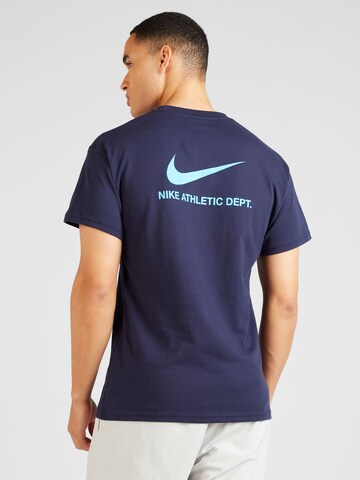 Nike Sportswear Tričko – modrá