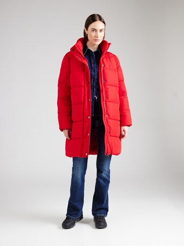 ONLY Winter Coat 'ONLNEWCOOL' in Red