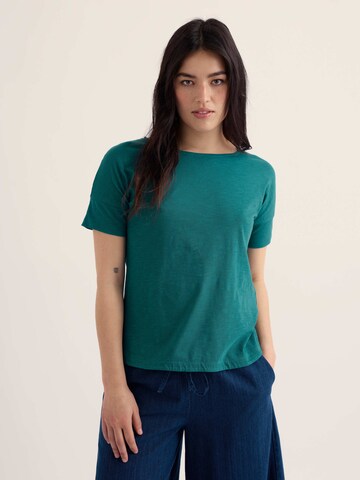 Seasalt Cornwall Shirt 'Bryher View' in Groen: voorkant