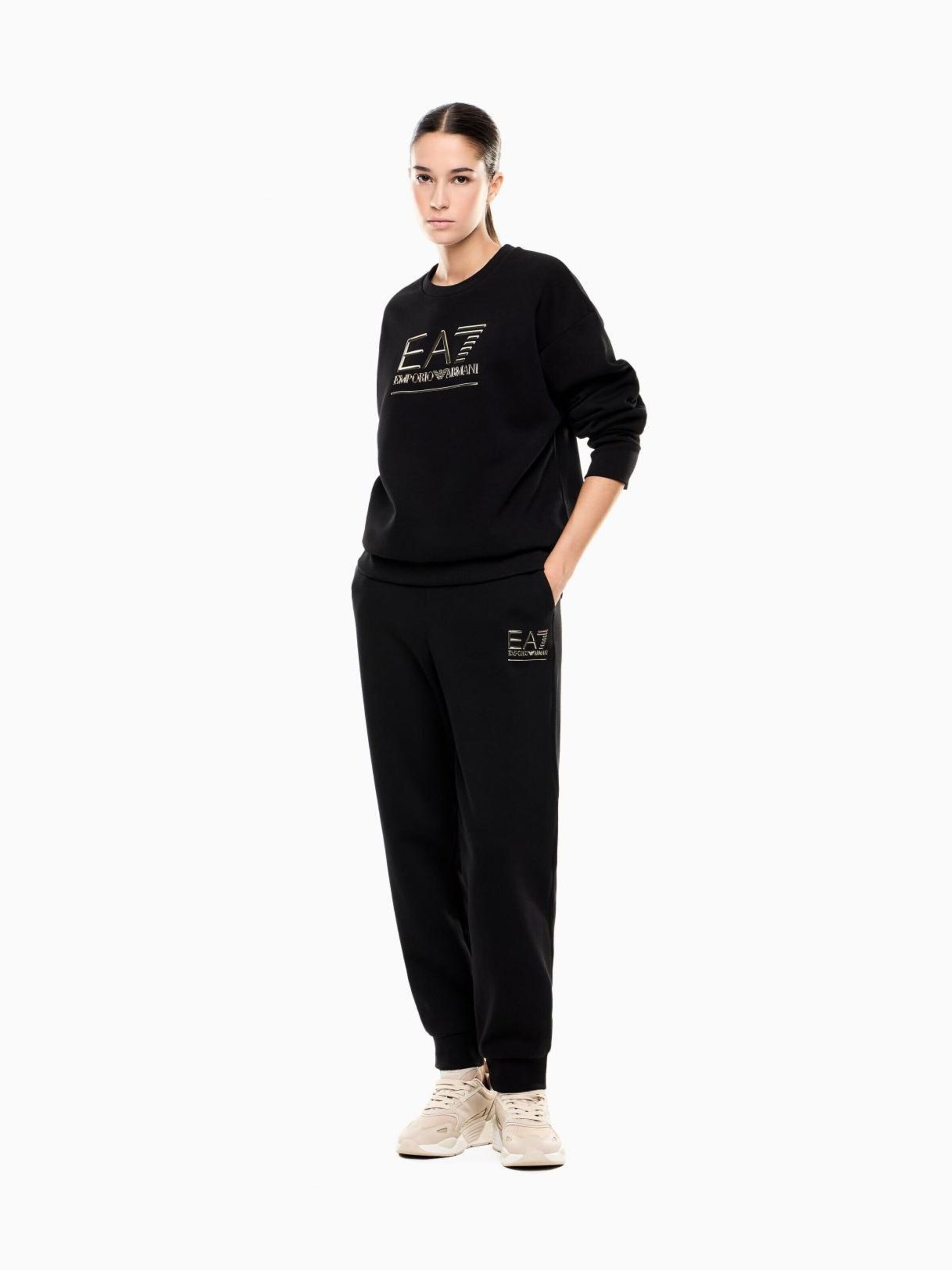 Emporio Armani Sweatshirt in Black