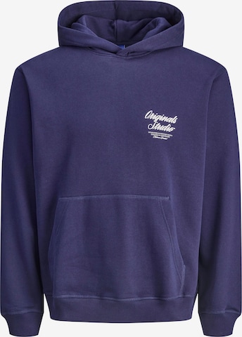 Sweat Jack & Jones Junior en bleu : devant