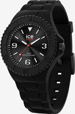 ICE WATCH Analoguhr in Schwarz