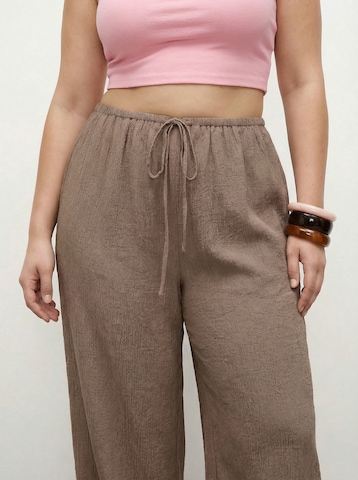 CITA MAASS Wide Leg Bukser i beige