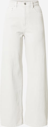 Gina Tricot Wide leg Jeans 'Idun' in Grijs: voorkant