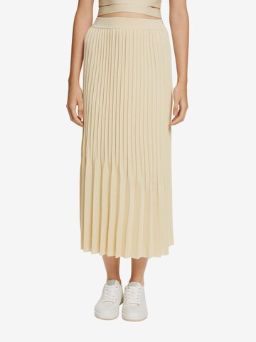 ESPRIT Skirt in Beige: front