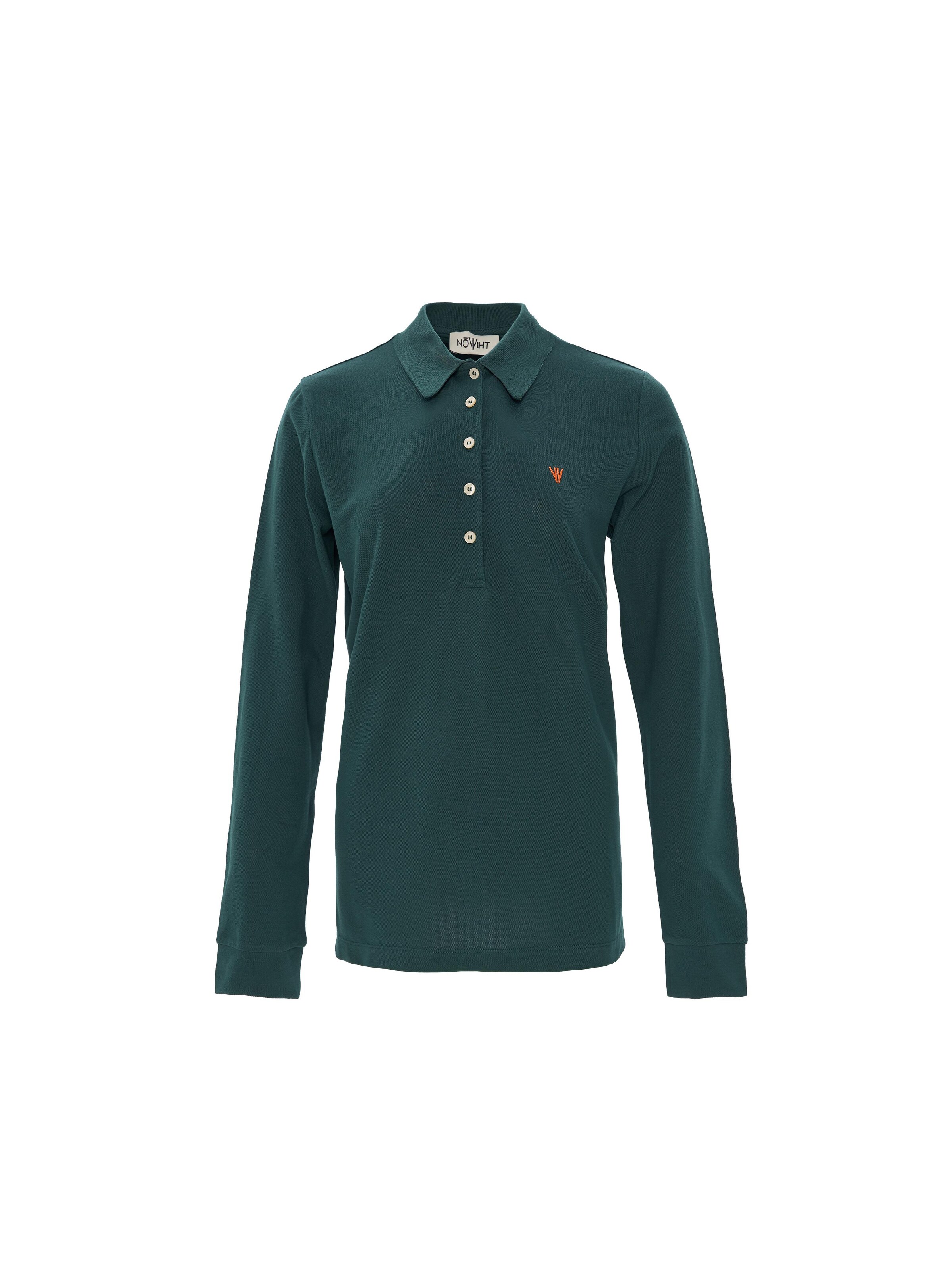 NOWIHT Shirt 'Josephine'‌ in Grün: Vorderseite
