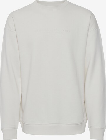 BLEND Sweatshirt 'JEFFREY' in Wit: voorkant