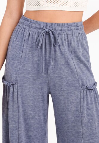 IZIA - Loosefit Pantalón en gris