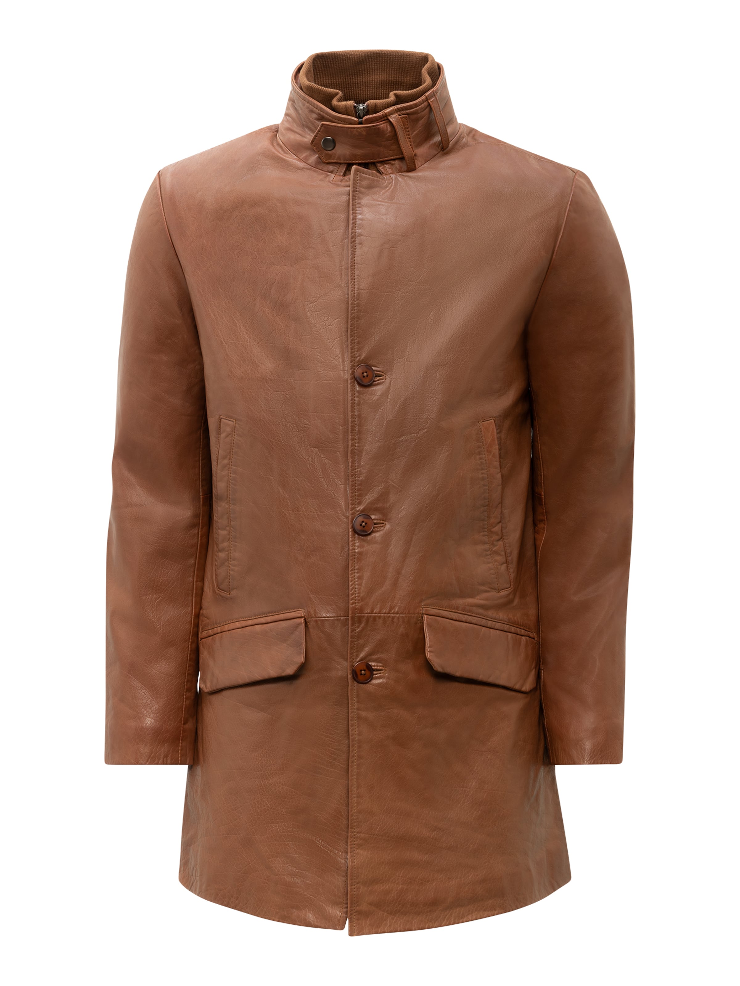 RICANO - Abrigo de entretiempo 'Veetal' en marrón: frente