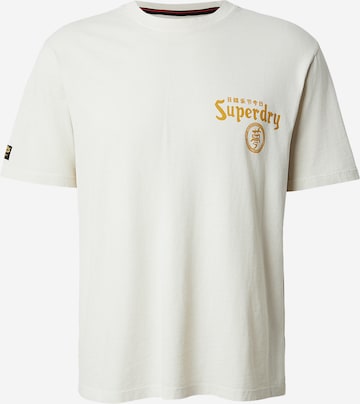 Superdry & Co Shirt 'TOKYO NARRATIVE' in Grey: front