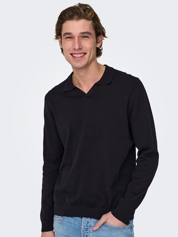 Only & Sons Sweater 'Coby' in Black