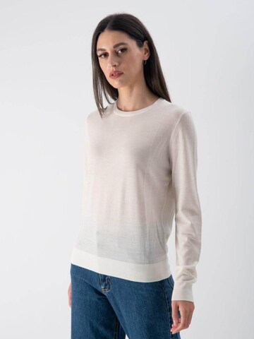MND Shirts 'Lightweight Wool' i hvid