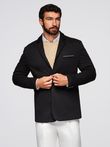 Ombre Slim fit Blazer in Black: front