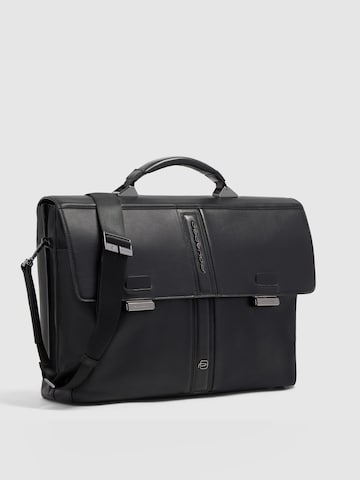 Sac d’ordinateur portable Piquadro en noir