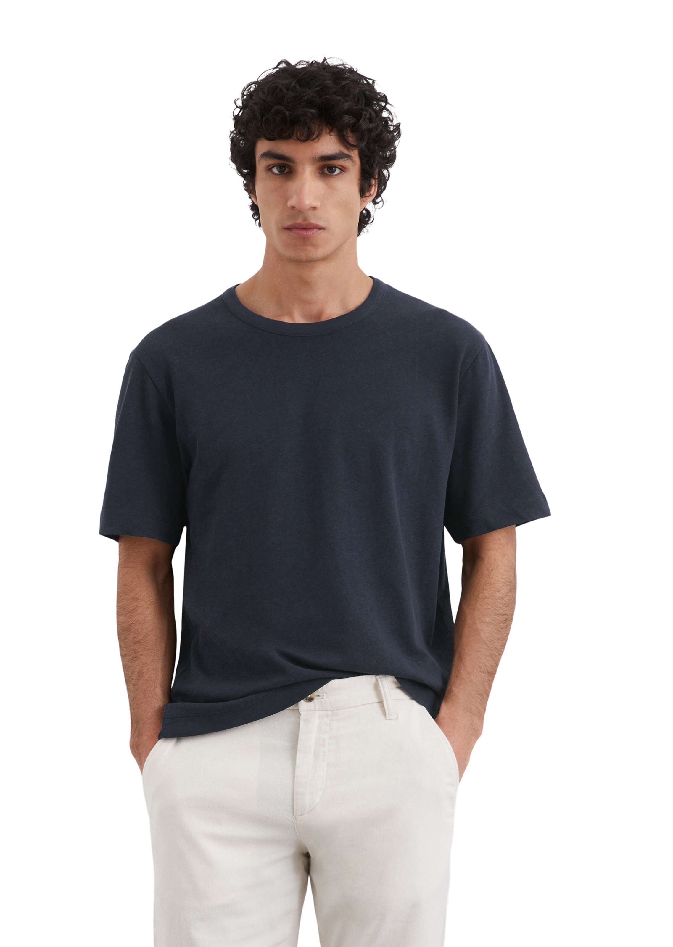 zils Marc O'Polo T-Krekls: no priekšpuses