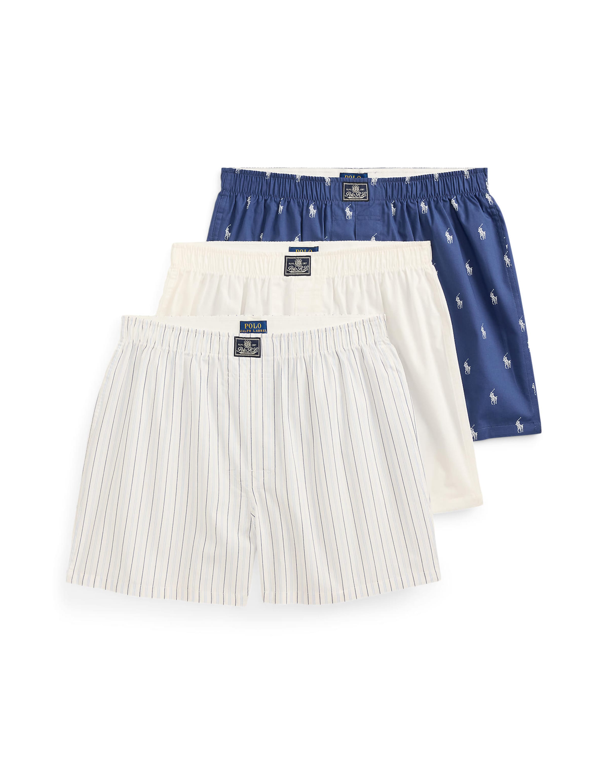 Polo Ralph Lauren Boxerky - Modrá: predná strana