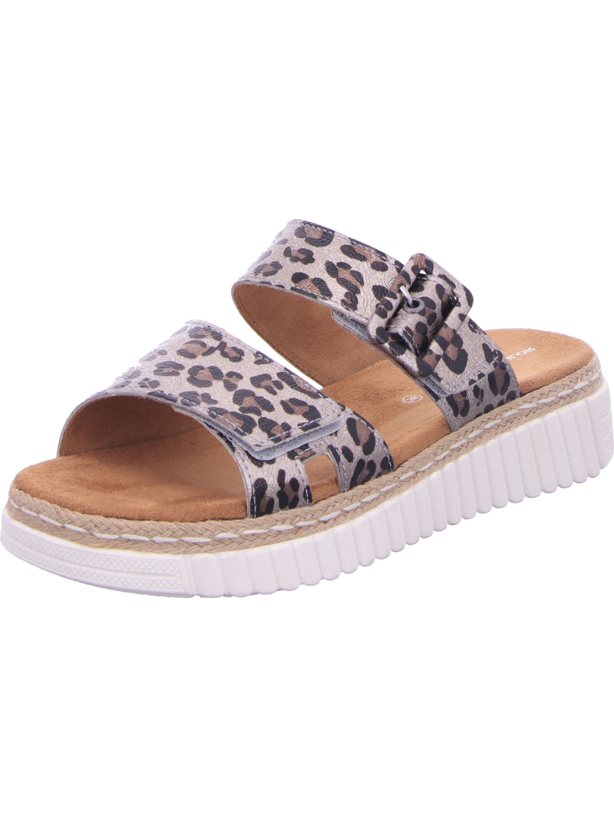 TOM TAILOR - Zapatos abiertos en plata: frente