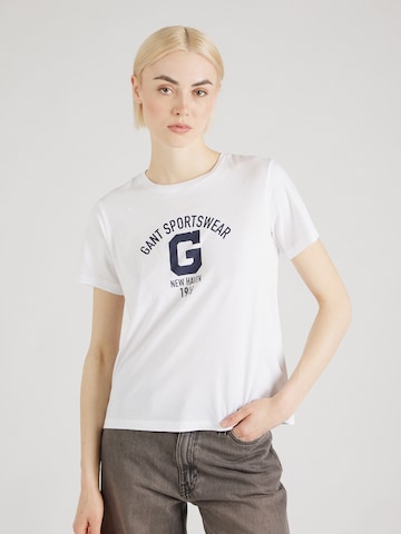 GANT T-Shirt in Weiß: predná strana