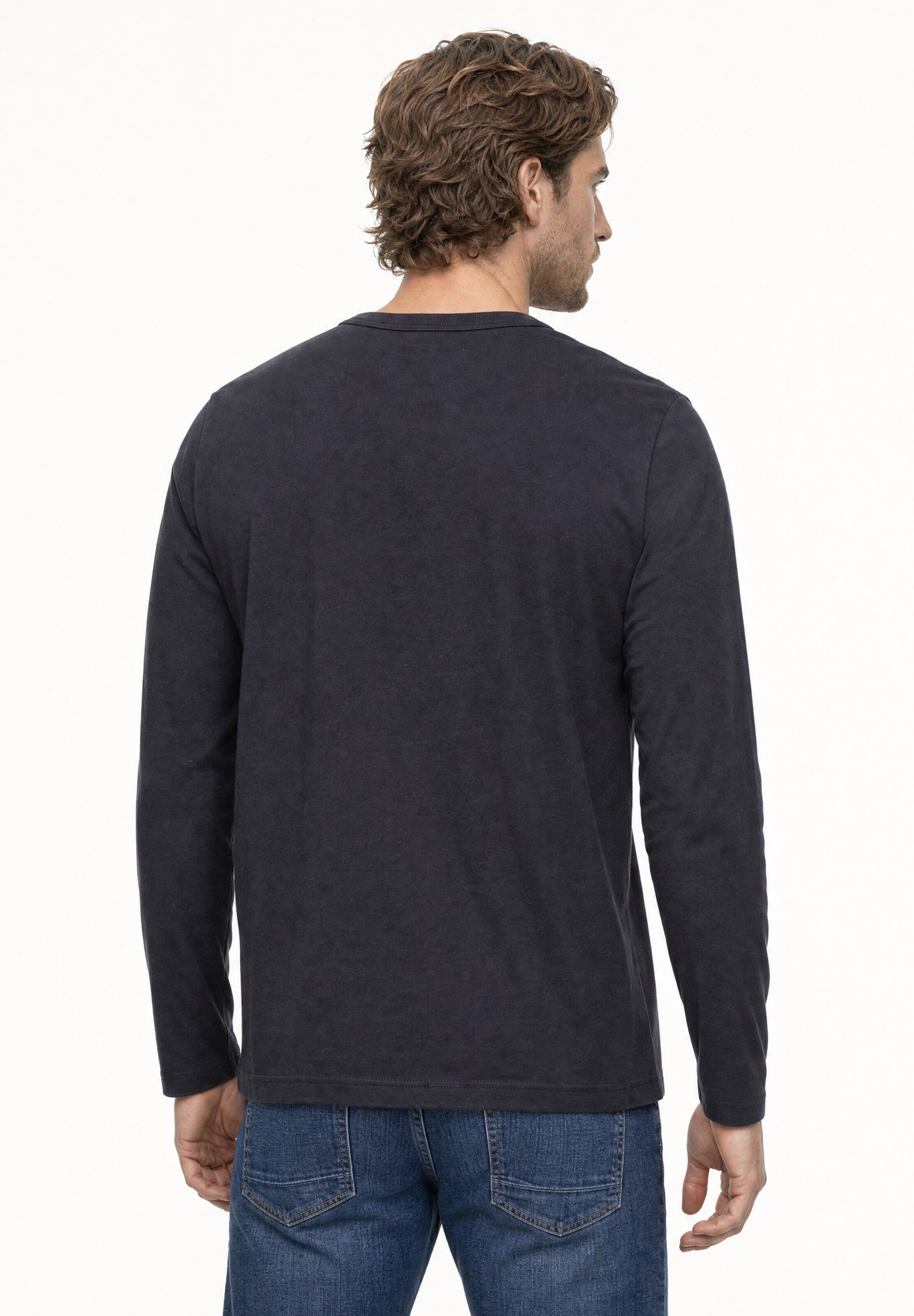 Street One MEN Shirt in Schwarz