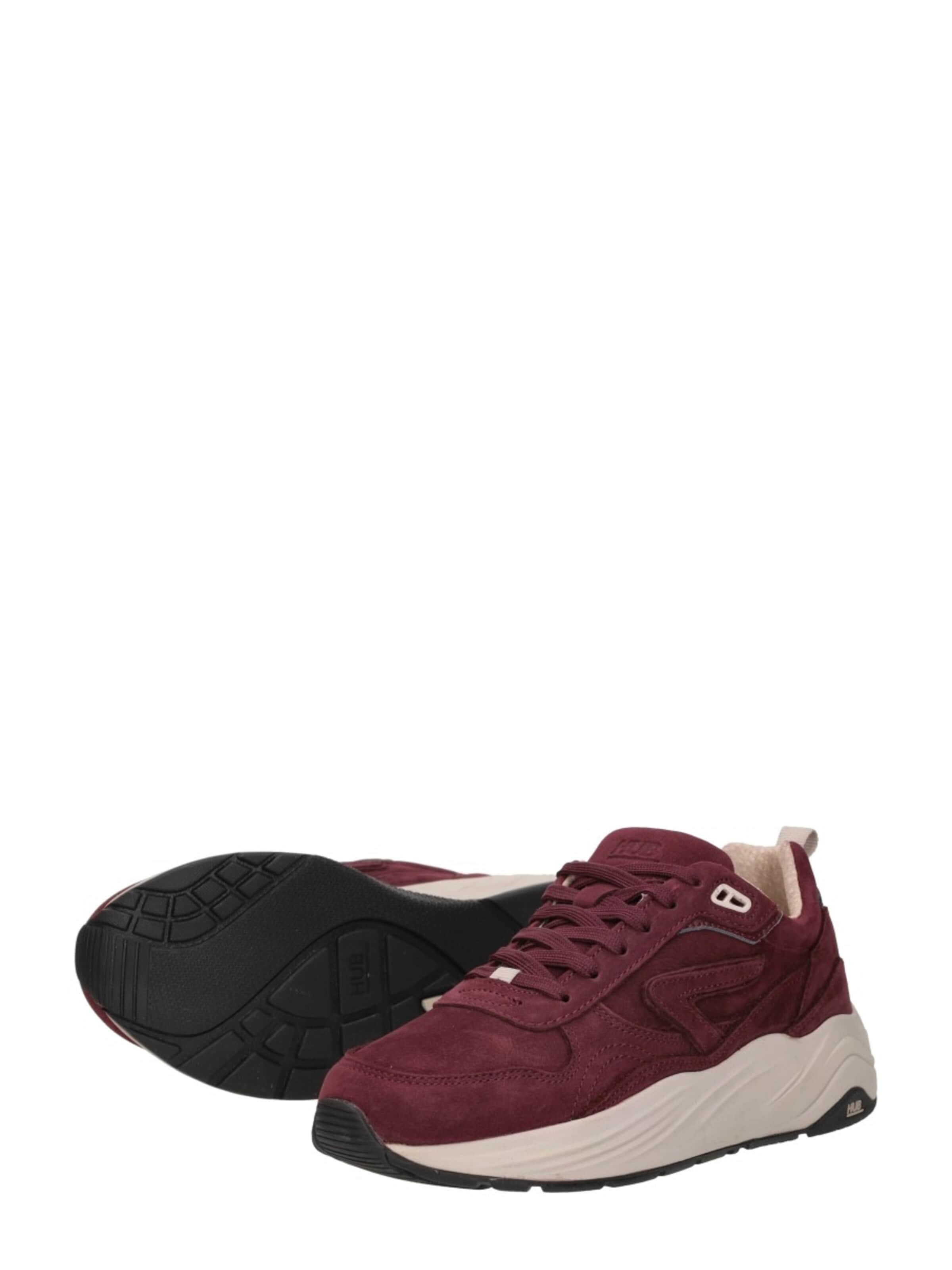 HUB Sneakers laag 'Glide' in Rood