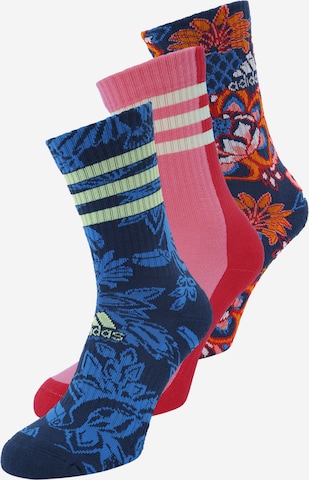 ADIDAS PERFORMANCE Athletic Socks 'FARM' in Blue: front