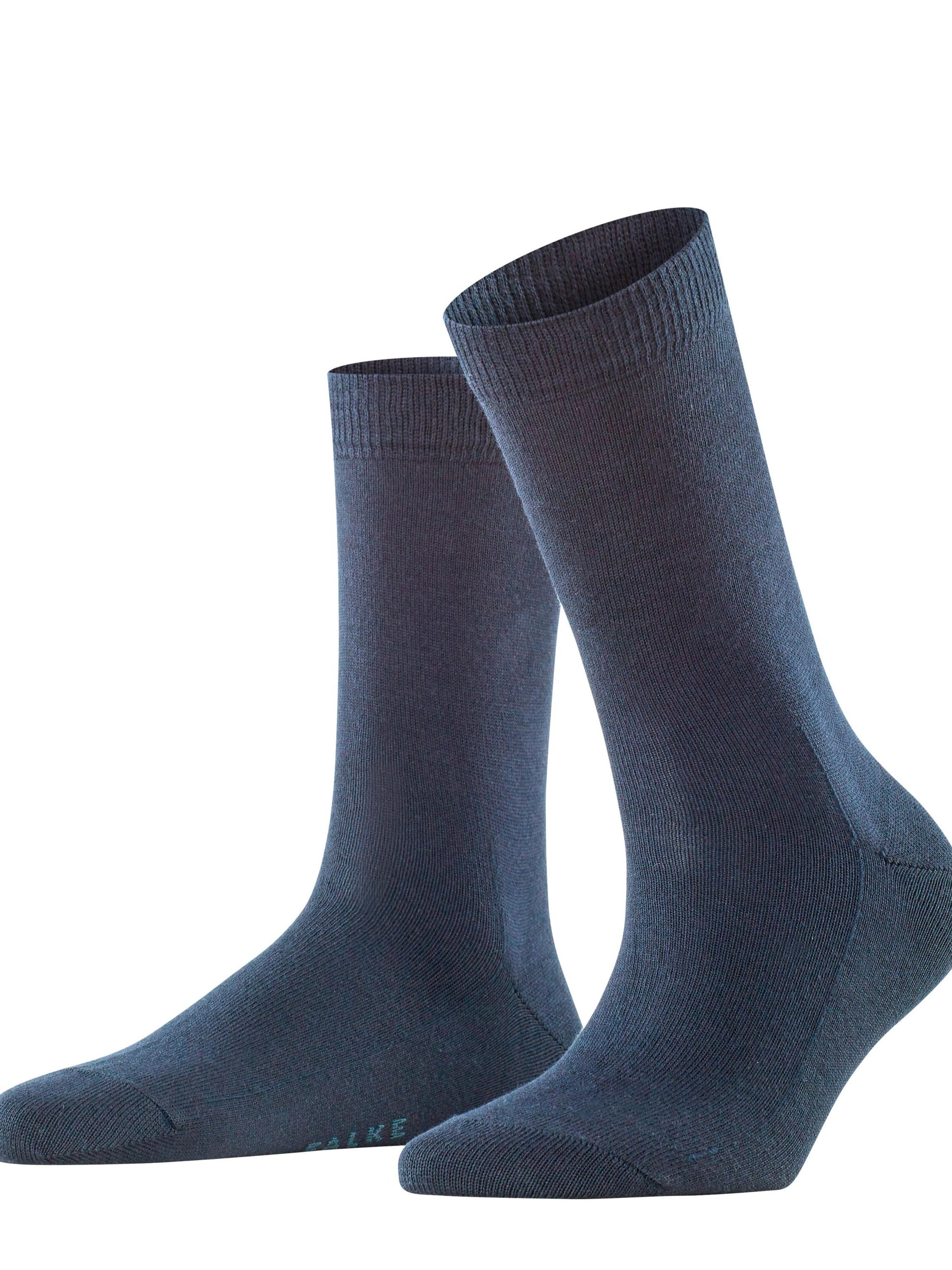 FALKE Socks 'Family' in Blue: front