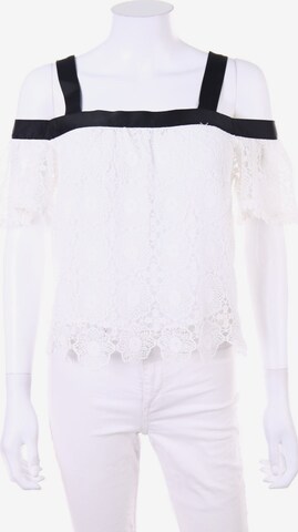 TOPSHOP Blouse & Tunic in S in White: front