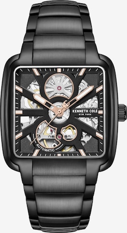 Kenneth Cole Analoog horloge 'Broome' in Zwart: voorkant