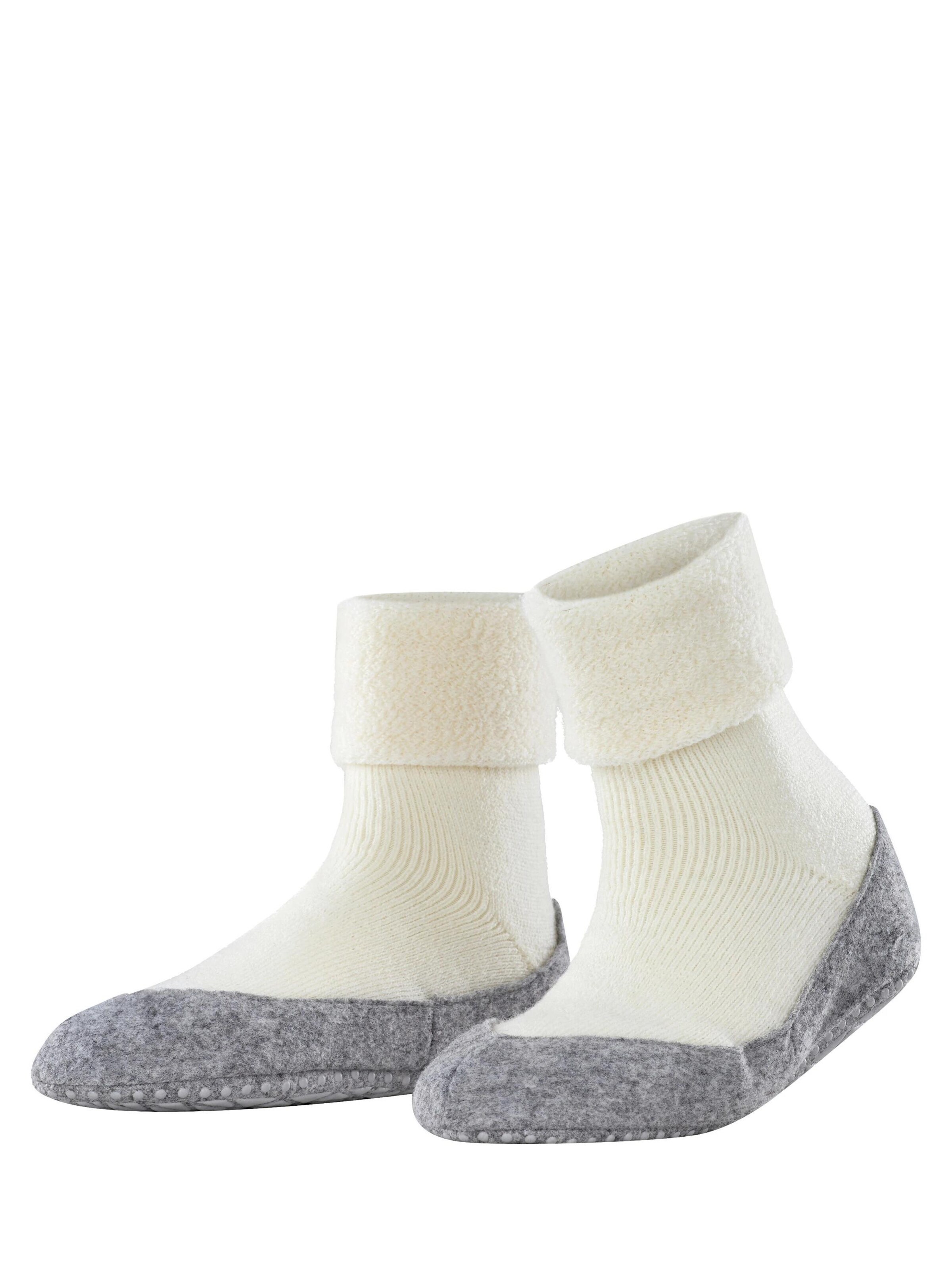 FALKE Hausschuh 'Cosyshoe'‌‌‌‌‌‌‌‌ in Weiß: Vorderseite