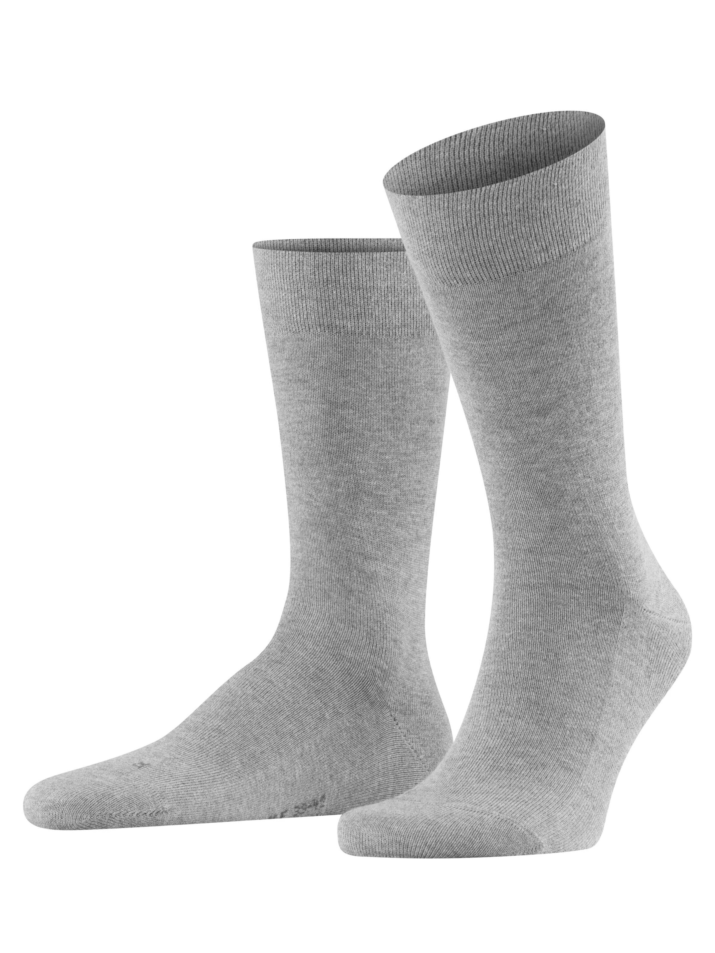 FALKE Socken 'Sensitive London'‌‌‌‌‌‌‌‌‌ in Grau: Vorderseite