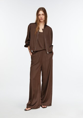 COMMA Bluse in Braun