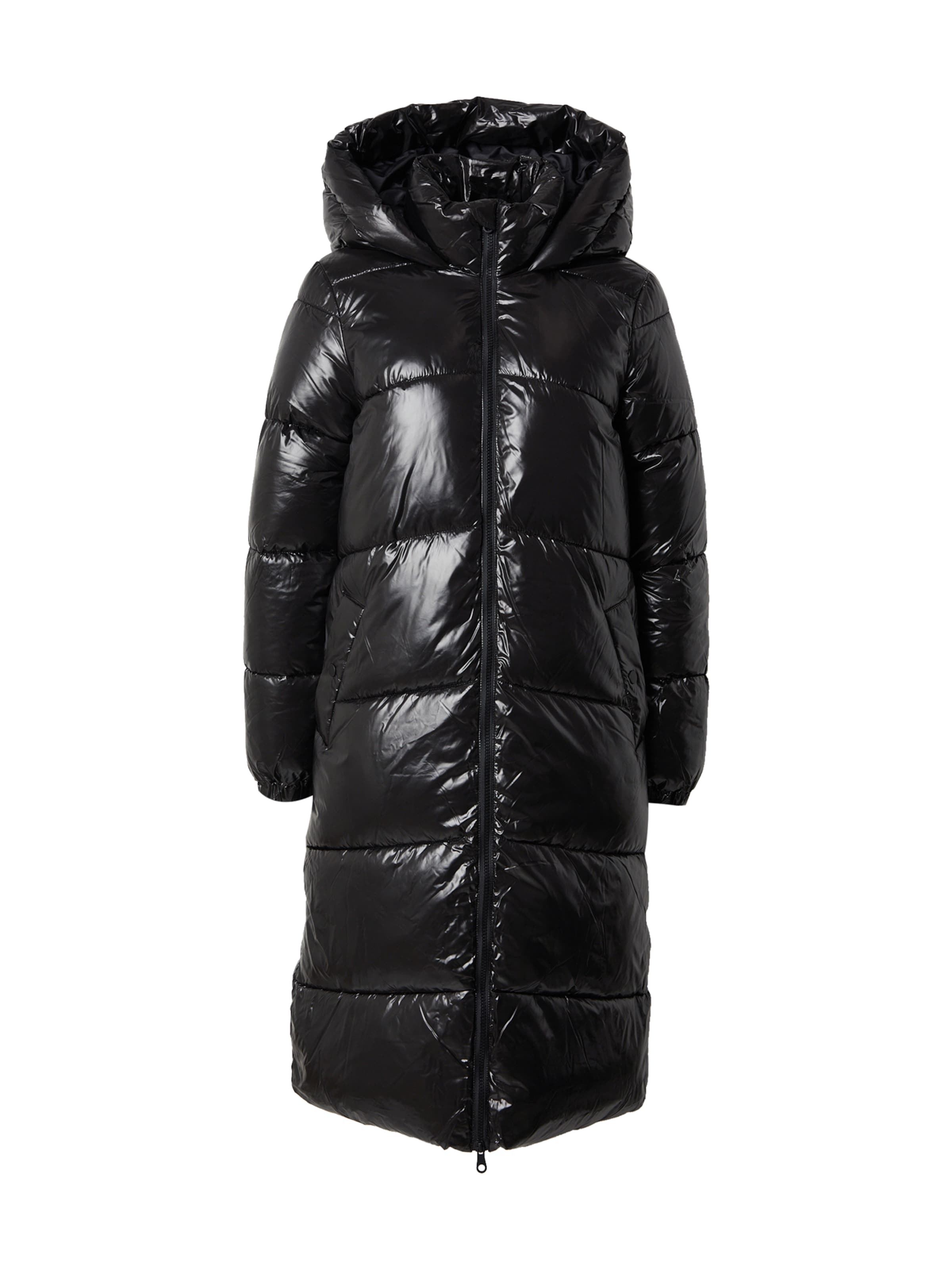 VERO MODA Télikabátok 'VMUPPSASHINY' - fekete: elől