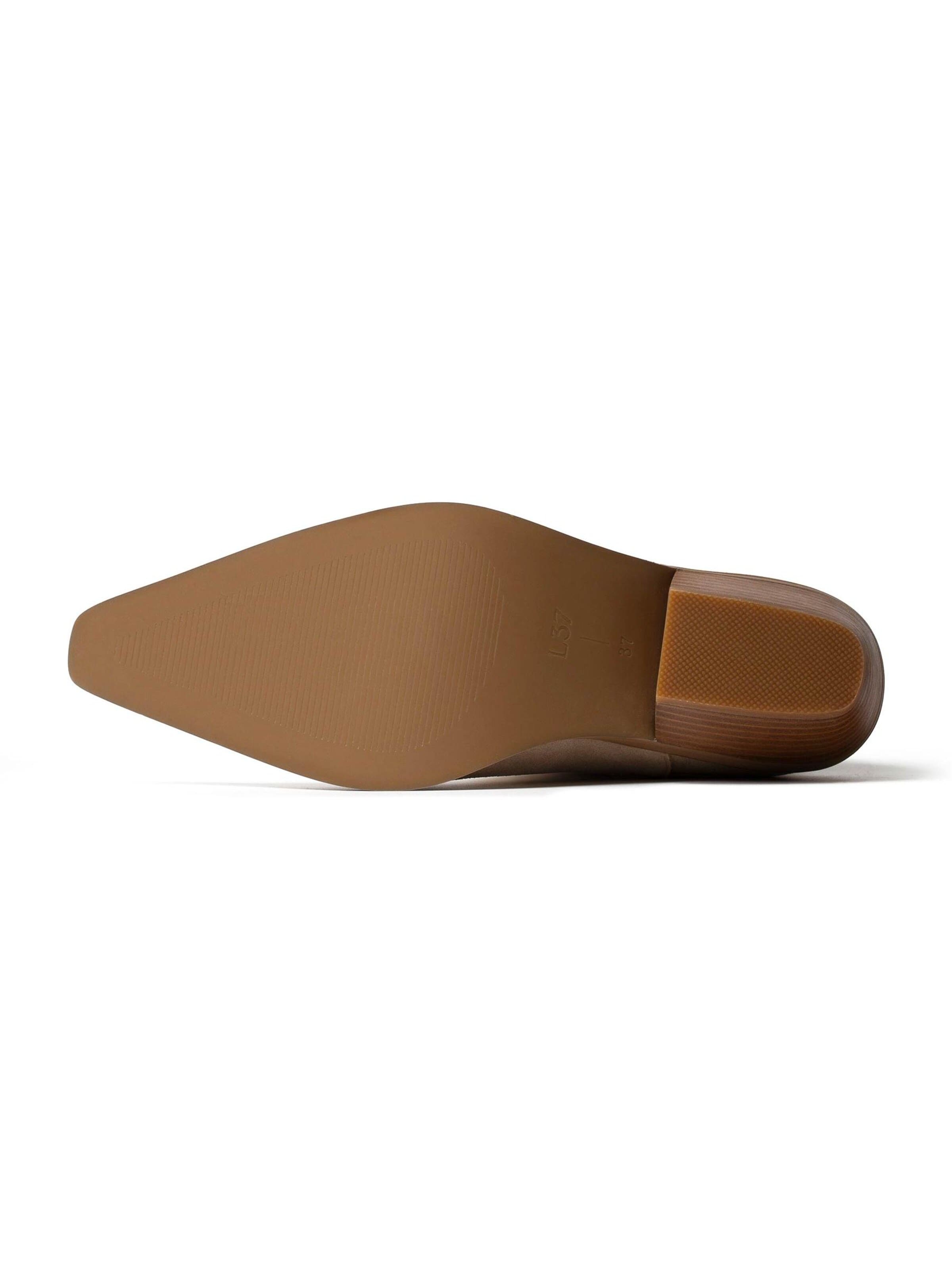 Bottines 'HOLLY LEAVES' L37 HANDMADE SHOES en beige