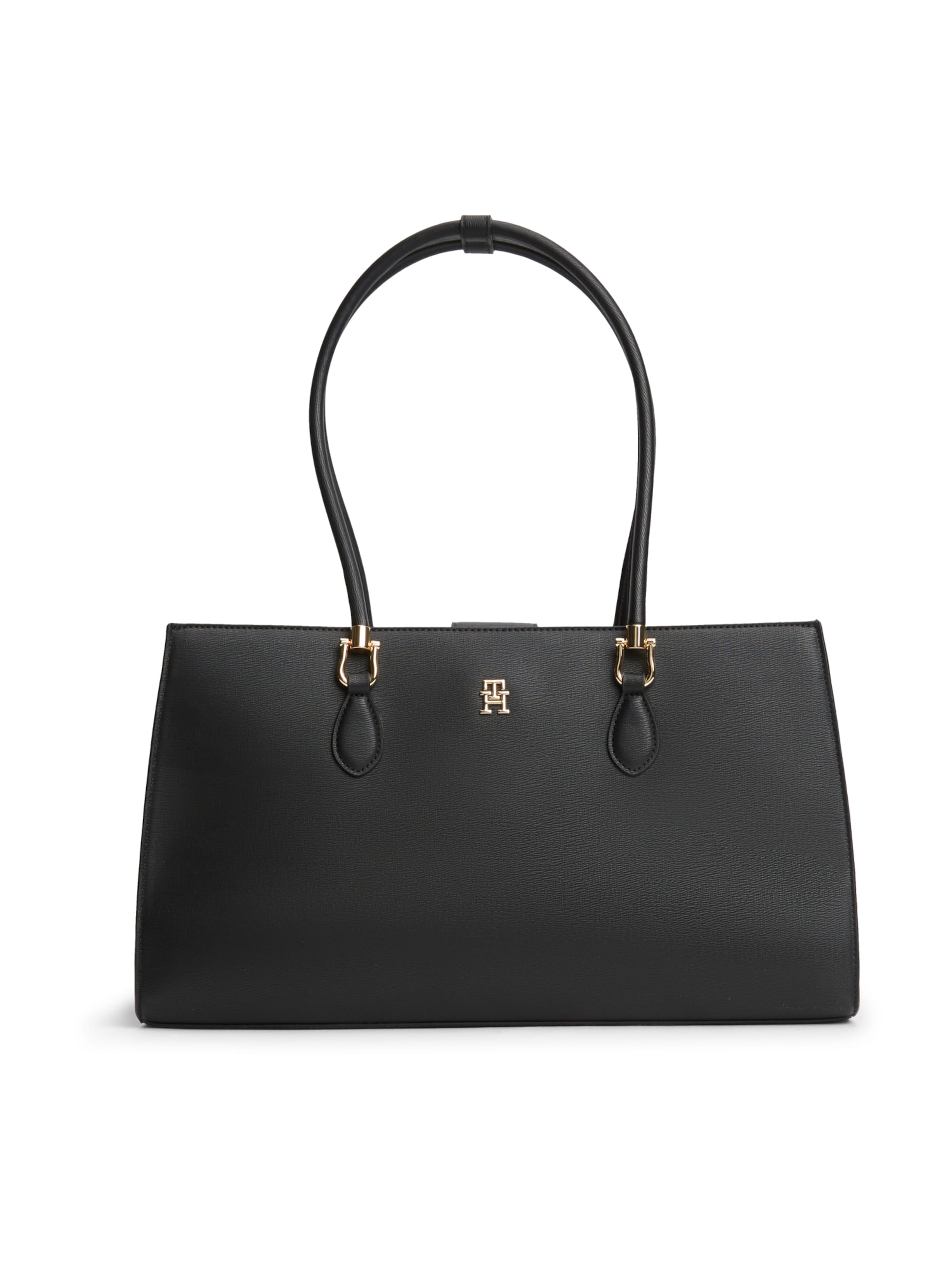 TOMMY HILFIGER Torba shopper 'GRACE' w kolorze czarny: przód