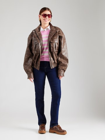 VERO MODA Sweater 'VMDoffy' in Pink