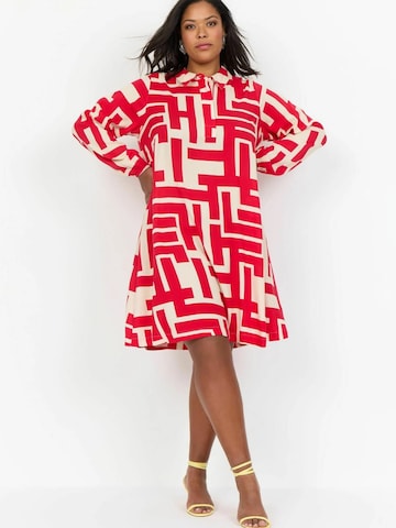 Wasabi Concept Blusenkleid 'Alva' in Rot