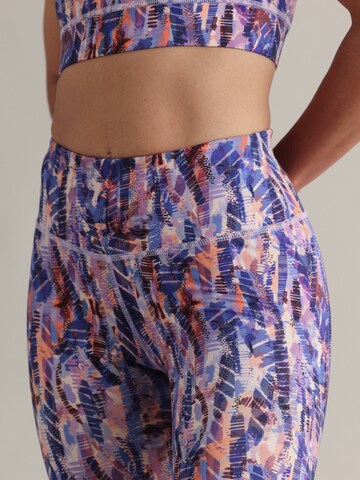 Skinny Leggings 'Cropped' Hey Honey en violet