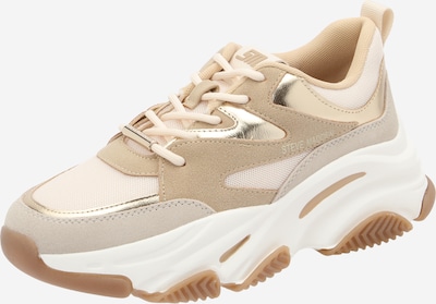 STEVE MADDEN Matalavartiset tennarit 'PROGRESSIVE' värissä beige / kameli / kulta, Tuotenäkymä