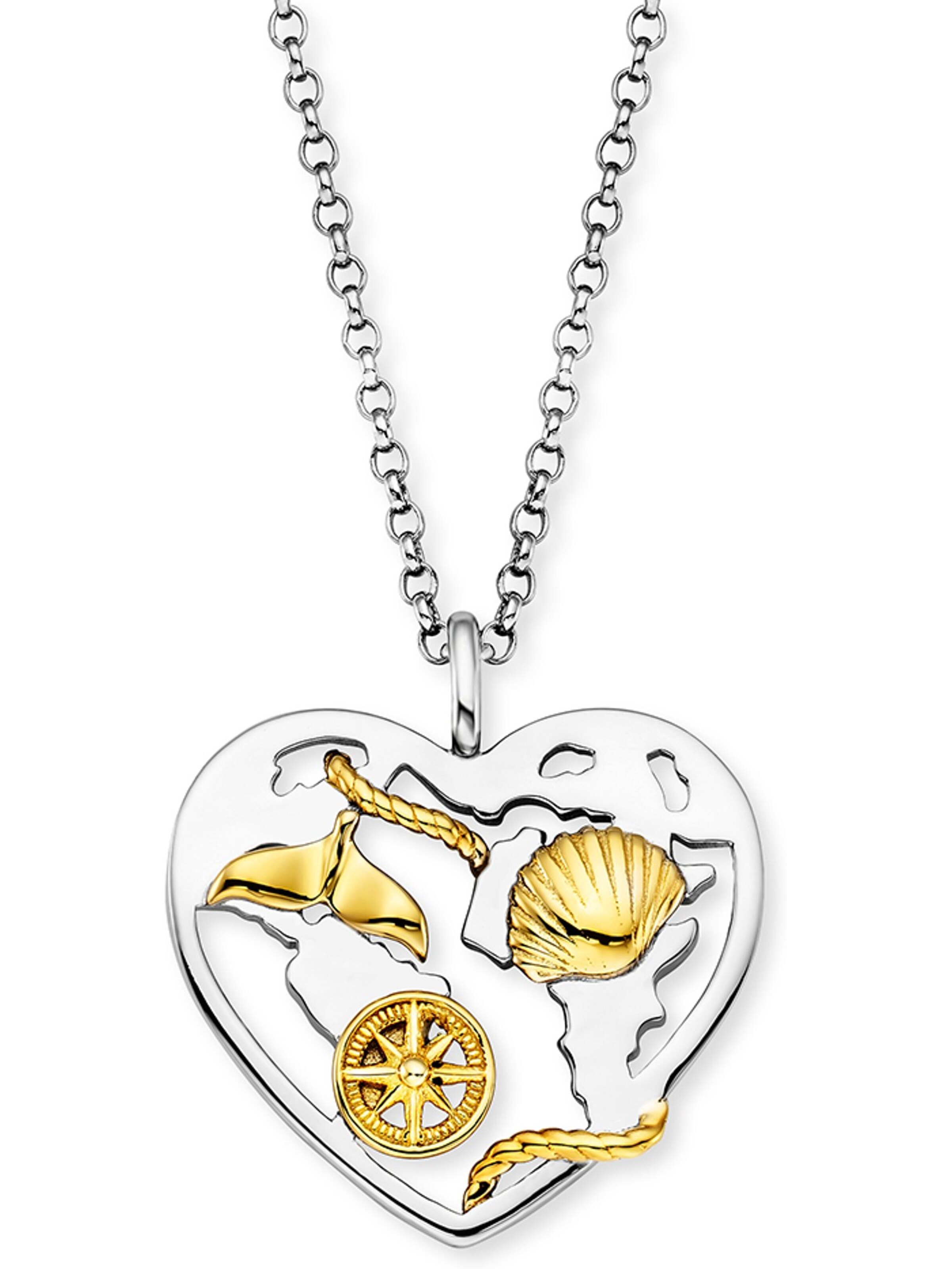 Engelsrufer Kette in gold / silber, Produktansicht