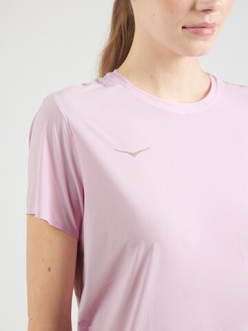 Hoka One One Functioneel shirt 'AIROLITE' in Roze