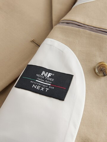 Coupe slim Veste de costume Next en beige