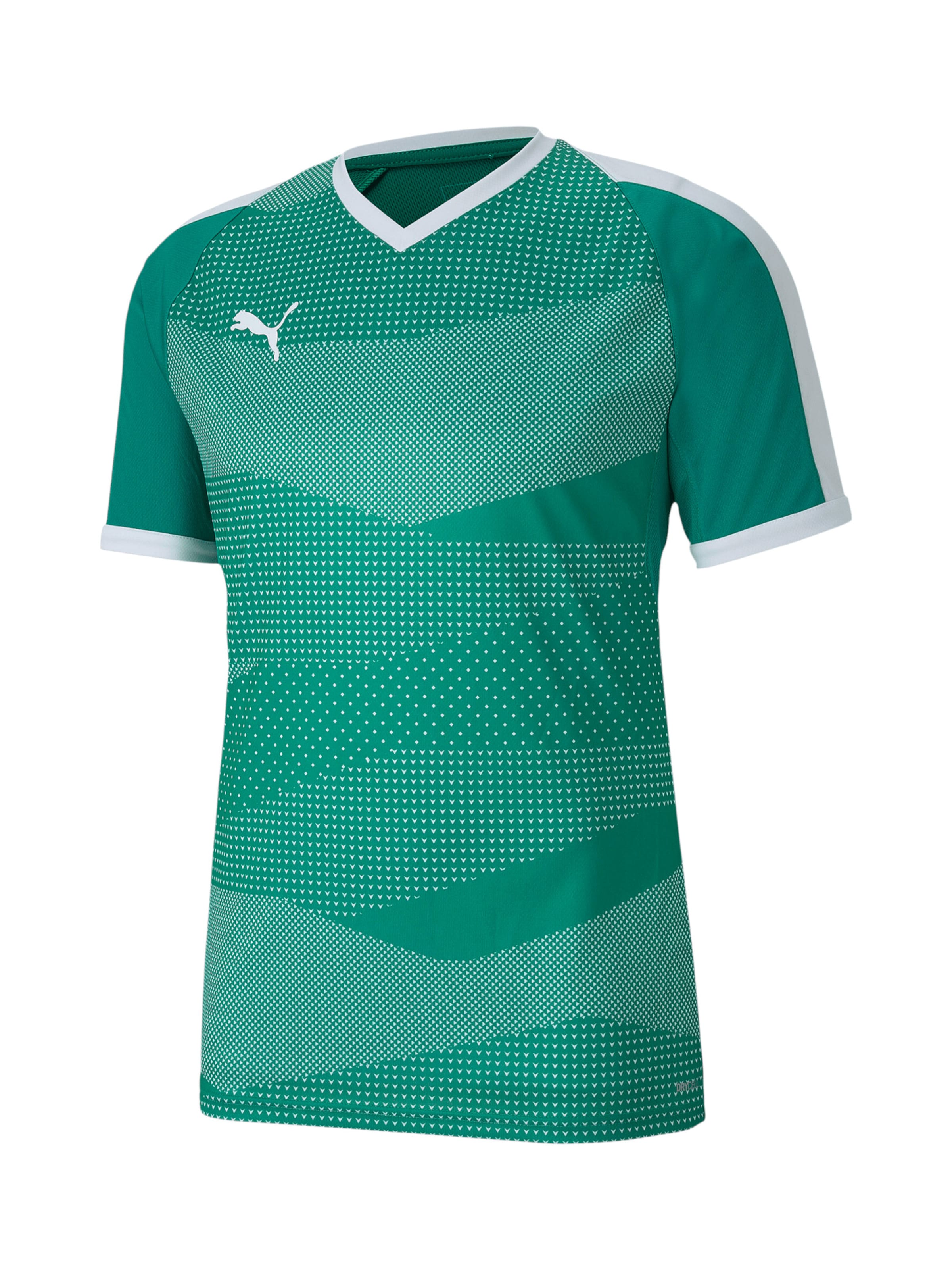 PUMA Dres 'Final' | zelena / bela barva, Prikaz izdelka